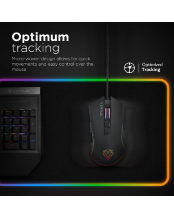 VERTUX SwiftPad-XL Игровой коврик с RGB подсветкой