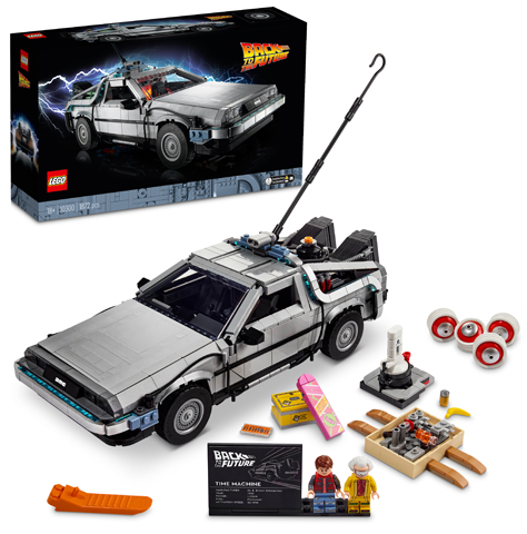 LEGO 10300 Back to the Future Time Machine Конструктор LEGO 10300 Back to the Future Time Machine Конструктор