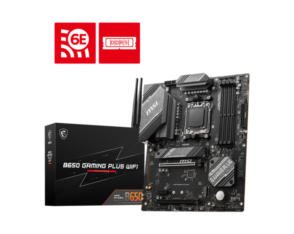 MSI B650 Gaming Plus WiFi AM5 B650 mATX Mатеринская плата