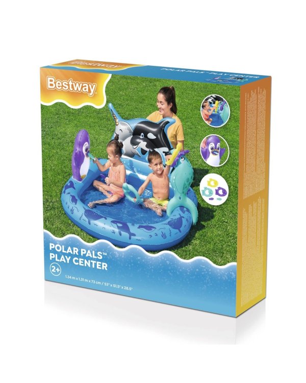 Bestway 53156 Детский Бассейн 134 x 131 x 73cm