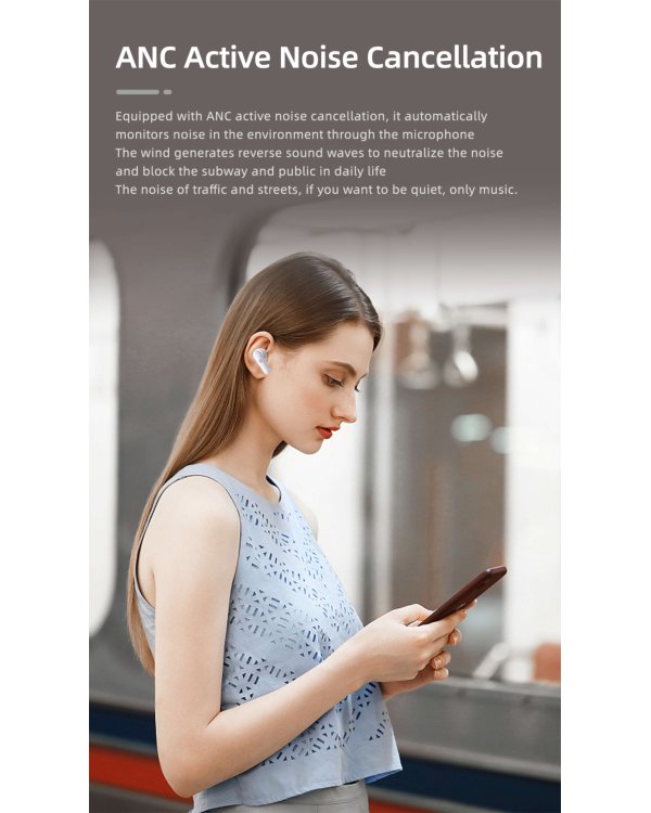 Swissten FOCUS ANC Bluetooth Наушники