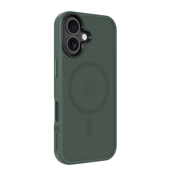 Обложка книги «Tactical MagForce Hyperstealth Cover Защитный чехол для iPhone 17 / лесной зелёный»