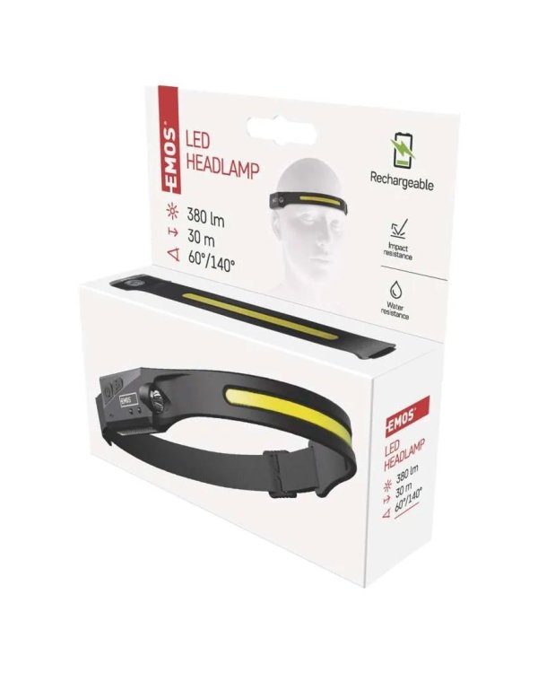 Emos P3541 COB LED Налобный Фонарь