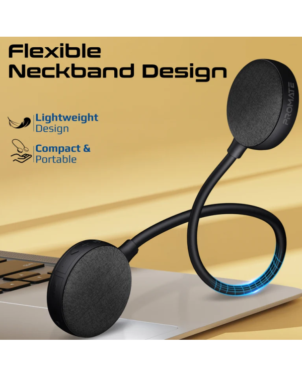 Promate Hook2 Dynamic Neckband Портативная колонка