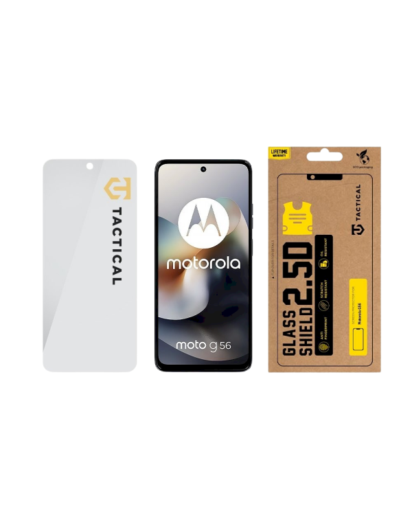 Tactical Glass Shield 2.5D Защитное стекло для Motorola 56 / прозрачное