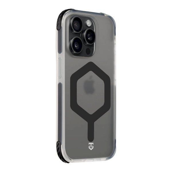 Tactical MagForce Hexagon Cover Защитный чехол для Apple iPhone 15 Pro / чёрный