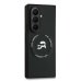 Karl Lagerfeld PU Karl and Choupette Heads Magnetic Case Магнитный защитный чехол для Samsung Galaxy Z Fold 7 / чёрный