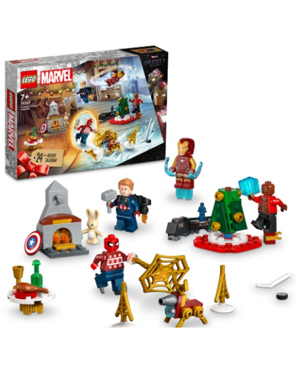 Дополнительное изображение книги «LEGO 76267 Super Heroes Advent Calendar Marvel Avengers 2023 Конструктор»