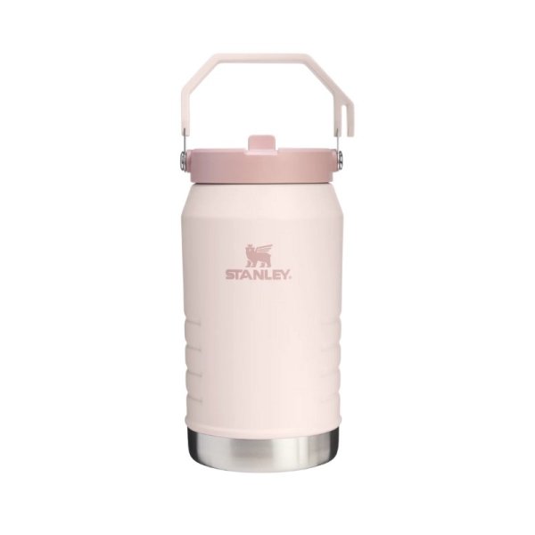 Stanley The IceFlow Flip Straw 2.0 Jug Термобутылка С Трубочкой 1.9L Light Pink