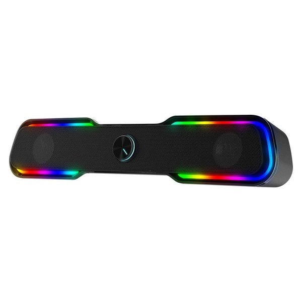 Blitzwolf BW-GS1 Cистемный динамик 2.0 / 10 Вт с Aудиосистемой 3,5 мм / USB Power / RGB