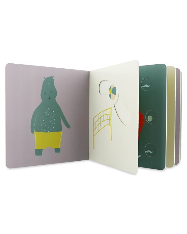 Trixie Slide Book Beach Детская книга