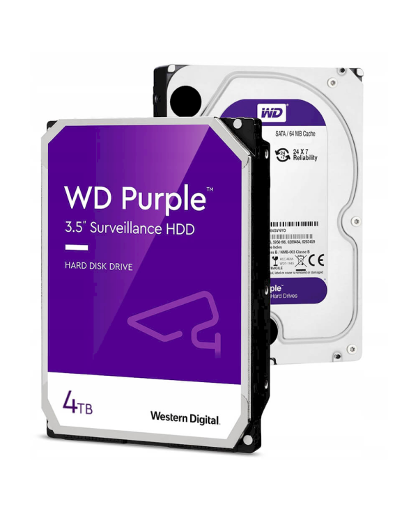 Western Digital Purple Жесткий диск 4TB / 3.5" / SATA III / WD44PURZ