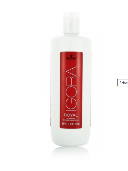 Schwarzkopf Professional Igora Royal Oil Окислитель 6% 1000 ml
