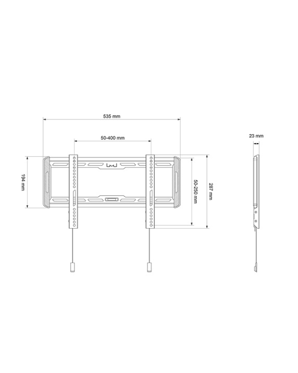 Multibrackets MB-6553 OLED Настенное ТВ крепление 32-65" / 50kg