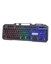 Varr VGK100B Multimedia Metal Gaming RGB ПК USB Клавиатура