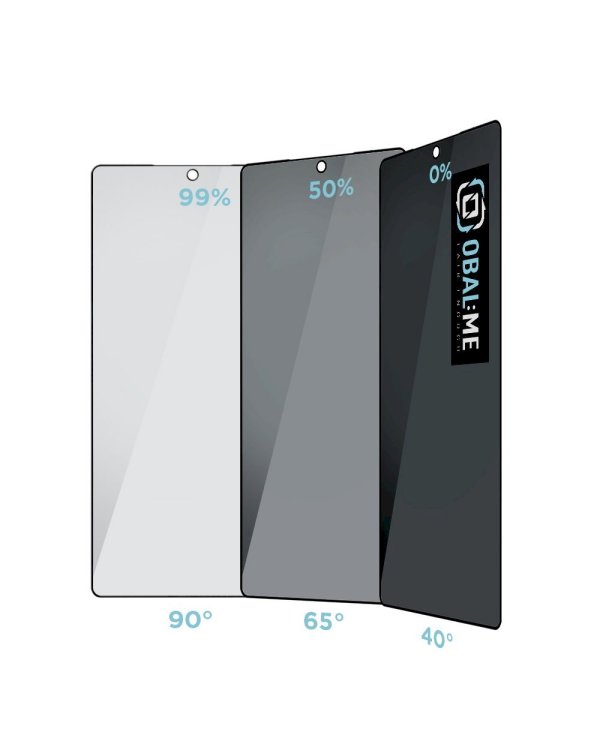 Дополнительное изображение книги «OBAL:ME Privacy 5D Glass Screen Protector Защитное стекло для Samsung Galaxy S25 Ultra / чёрный»