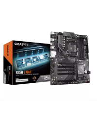 Gigabyte B550 EAGLE Материнская плата AMD Ryzen 5000 G-Series CPUs / 10+3+1 Phases VRM / 3200MHz DDR4 / 1xPCIe 4.0 + 1xPCIe 3.0 M.2 / 1GbE LAN / USB 3.2 Gen 2