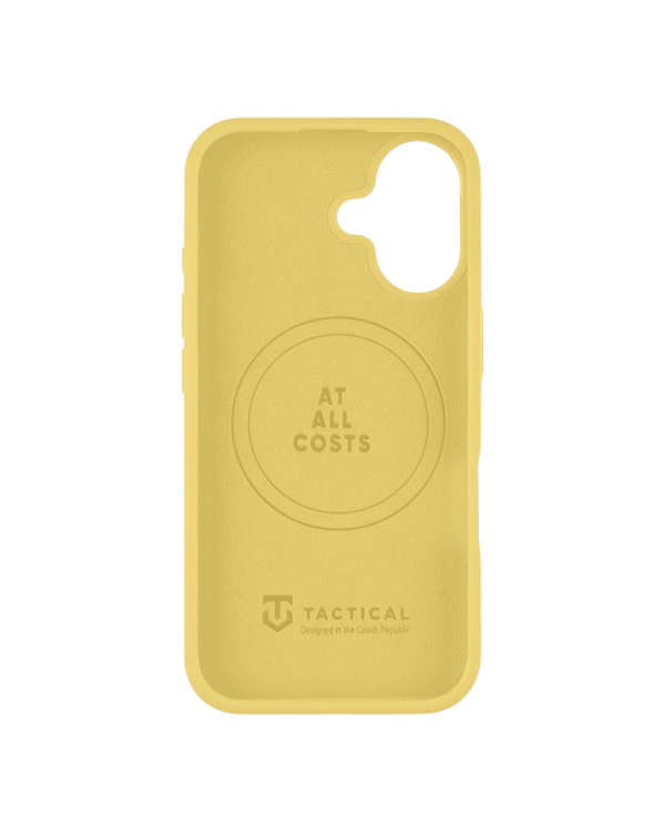 Tactical MagForce Velvet Smoothie Cover Защитный чехол для Apple iPhone 16 / банановый