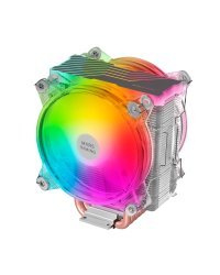 Mars Gaming MCPU66 CPU Cooler ARGB 220W Dual Fan 120mm Кулер для процессора