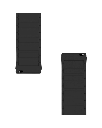 Tactical MagBand 22mm Магнитный ремешок для часов / чёрный