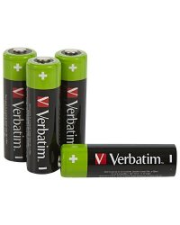 Verbatim 49517 Перезаряжаемые батарейки AA 2500mAh 4шт