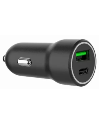 Gembird A2PDQC20 USB‑C/USB‑A Автомобильное зарядное устройство