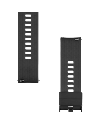 Tactical Quick Release Silicone Band Ремешок для часов 22mm / чёрный