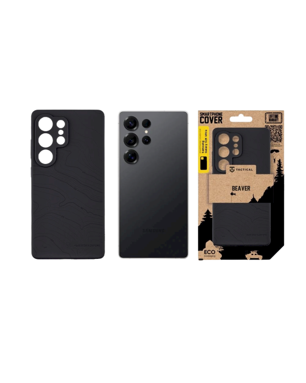 Tactical Beaver Cover Защитный чехол для Samsung Galaxy S25 Ultra / asphalt
