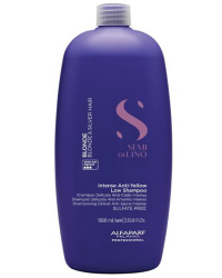 Alfaparf Milano Semi Di Lino Blonde Intense Мягкий Шампунь Против Желтизны 1000 ml