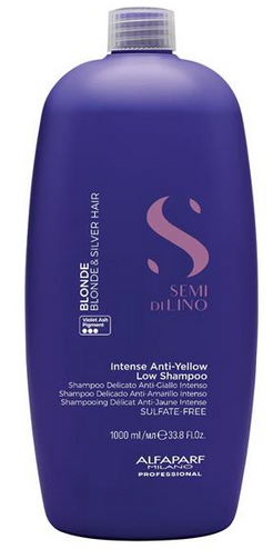 Alfaparf Milano Semi Di Lino Blonde Intense Мягкий Шампунь Против Желтизны 1000 ml