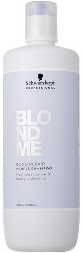 Schwarzkopf Professional BlondMe Bond Repair Purple Шампунь 1000ml