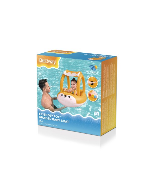 BESTWAY 34168 Надувной плот с крышей 94x66 cm