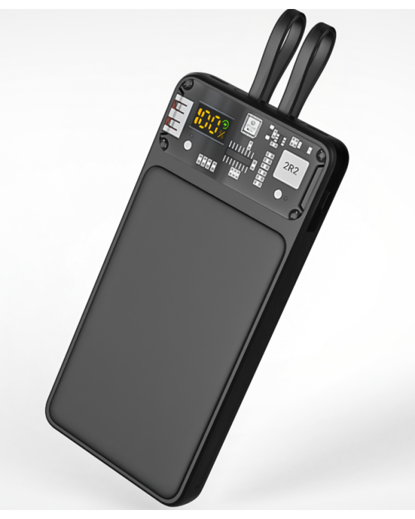 Qualo QTPB10-LD-23-01 Повер Банк 10000 mAh / LED / 23W