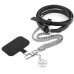 Обложка книги «Guess Crossbody Strap PU 4G Цепочка для телефонаith Charm Silver/Black»
