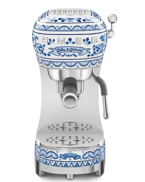Smeg ECF02DGBEU Espresso Ручная кофемашина 1.1L 1350W