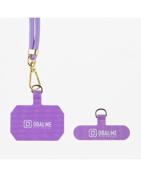 OBAL:ME NeckTag Allure Rope Ремешок на шею для телефонов / фиолетовый