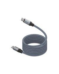 Promate Springy Магнитный кабель USB-C 60WPD / 1,2m
