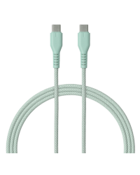 Qualo QKN-CC-21 USB-C - USB-C Кабель 1.5m Mint