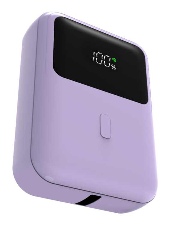 Qualo QPB10‑LD‑20‑09 Повер Банк 10000mAh / LED / 20W / USB-A / USB-C