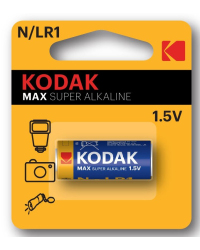 Kodak Max Super Alkaline KN LR1 BL-1 Батарейка 1.5V