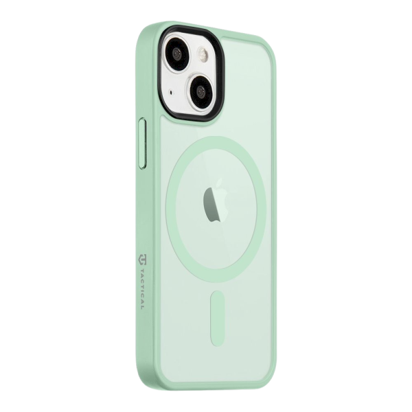 Обложка книги «Tactical MagForce Hyperstealth Cover Защитный чехол для iPhone 13 mini / пляжно-зелёный»