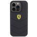 Ferrari Quilted Metal Logo Back Case Защитный Чехол для Apple iPhone 15 Pro