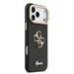 Guess PU Grained 4G Logo Stand Camera Frame Case Защитный чехол для iPhone 17 Pro Max / чёрный
