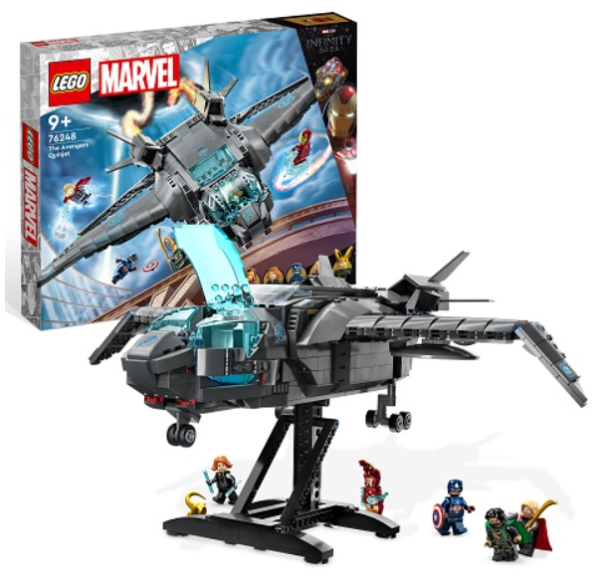 Обложка книги «LEGO 76248 The Avengers Quinjet Конструктор»