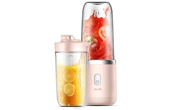 Deerma Блендер NU05 140W / 1500mAh / 400ml / Розовый