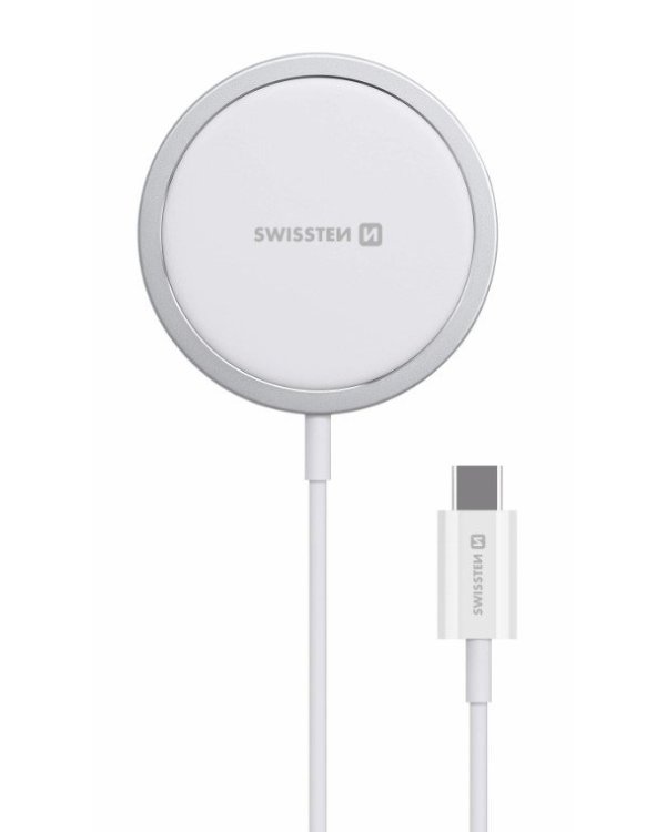 Swissten MagStick Зарядное устройство 15W для Apple iPhone USB-C