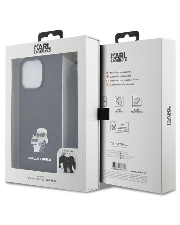 Karl Lagerfeld KLHCP14XSAKCPSK Чехол для Apple iPhone 14 Pro Max