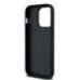 Guess PU Grained 4G Metal Logo Case Защитный чехол для iPhone 13 Pro / чёрный