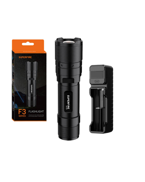 Superfire F3-L2 Фонарик 570lm