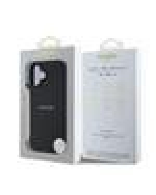 Guess PU Grained Classic Logo MagSafe Case Защитный чехол для iPhone 16 / чёрный